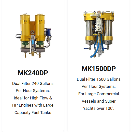 Marine engine service in progress