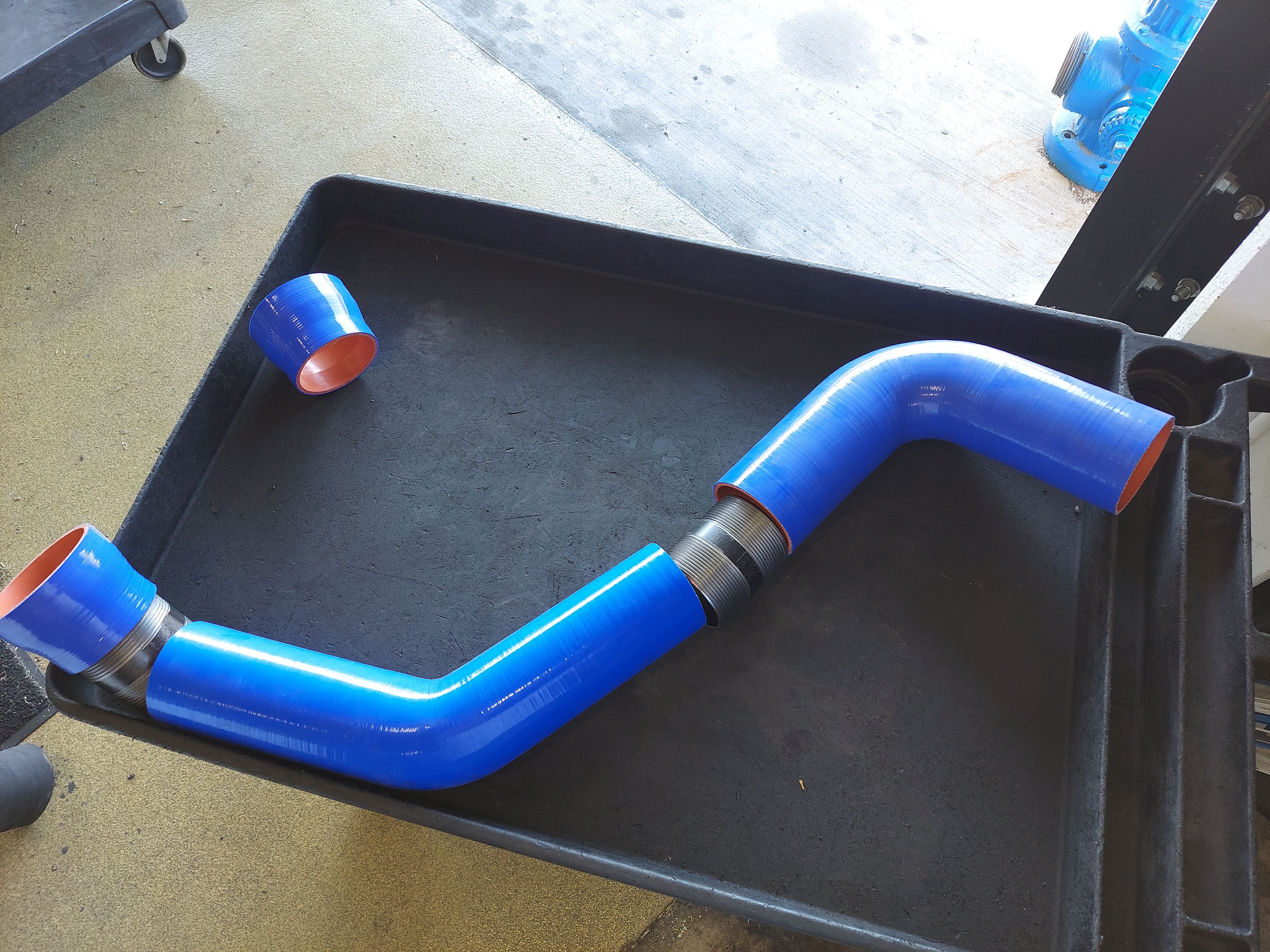 Marine mechanical work in progress
