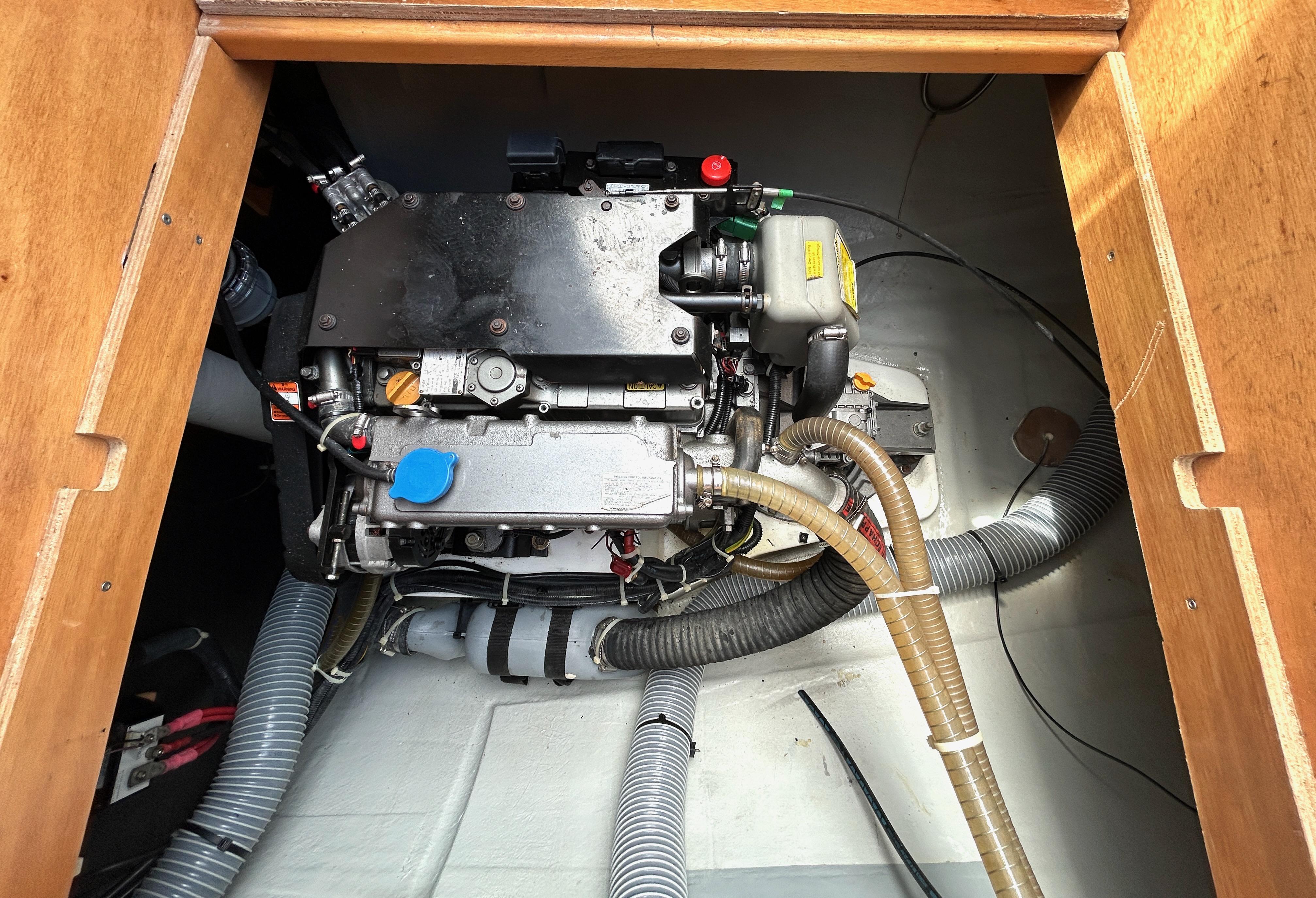 Marine mechanical work in progress