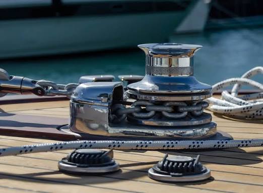 Marine mechanical work in progress