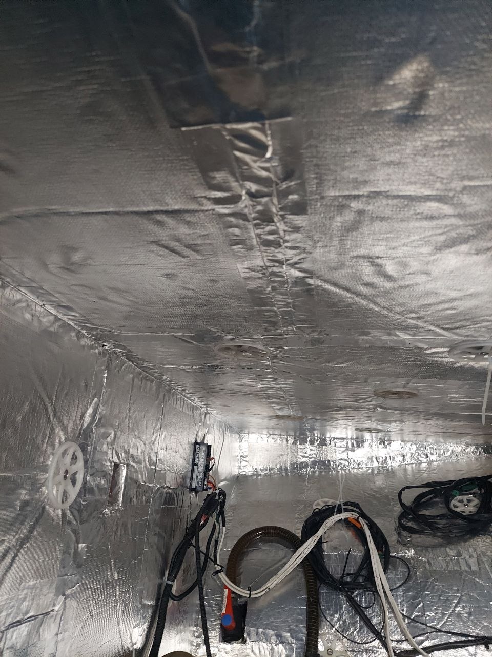 Marine insulation work in progress
